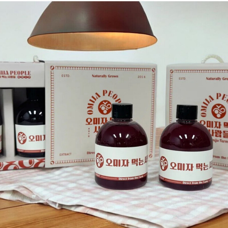 강원더몰,오미자 먹는 사람들 - 양구 오미자청 150ml * 2병 선물세트