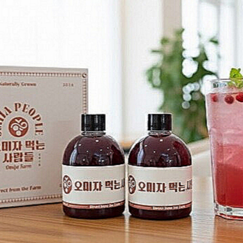 강원더몰,오미자 먹는 사람들 - 양구 오미자청 750ml * 2병 선물세트